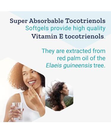 Life Extension Tocotrienols Vitamin E Softgels - 60ct | Laboratory Tested, Gluten-Free, SOYA-Free, Non-GMO - Buy Online on GoSupps.com