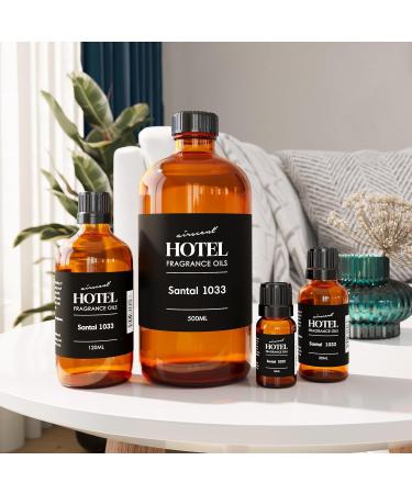AirScent Santal Diffuser Oil No. 1033 - Santal-33 Inspired Perfume Dupe - Premium Fragrance Oil Blend for Ultrasonic and Waterless Diffusers and Crafting - 10 mL 0.34 fl oz Glass Bottle with Dropper 0.34 Fl Oz (Pack of 1) - Buy Online on GoSupps.com