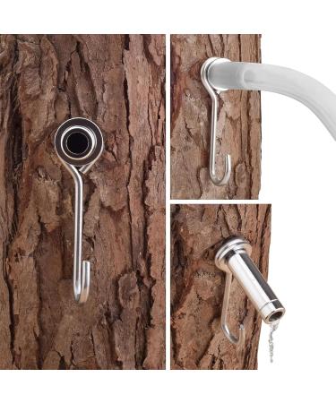 Maple Syrup Tapping Kit Maple Syrup Taps Stainless Steel Maple Syrup Taps Weatherproof Tree Taps for Syrup Easy to Use Maple Syrup Supplies for Outdoor Style 1 Silver - Buy Online on GoSupps.com