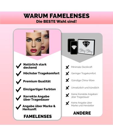 El Amore Olive Colored Contact Lenses - Retro Series | Bright Green-Brown Monthly Lenses for Dark Eyes | 6-Month Wear 1 Pair - Buy Online on GoSupps.com