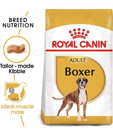 Royal Canin Dog Food Boxer 26 Dry Mix 12kg Poultry 12 g (Pack of 1) - Buy Online on GoSupps.com
