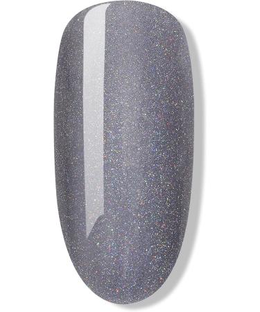 Bluesky Gel Nail Polish Evil Queen Ch20 Grey Glitter Long Lasting Chip Resistant 10 ml (Requires Curing Under UV LED Lamp) - Buy Online on GoSupps.com