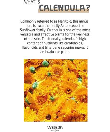 Weleda Baby Calendula Comforting Baby Oil - 6.8 fl oz | Plant Rich Care with Calendula, Sweet Almond & Sesame Oils - Buy Online on GoSupps.com