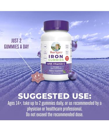 MaryRuth's Adult Iron Gummies & Morning Multivitamin - Immune Support & Wellness Supplement - Buy Online on GoSupps.com