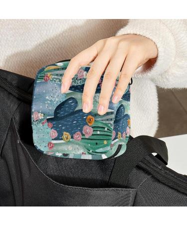 Stylish Cactus & Succulent Storage Bags | Women's Menstrual Pads & Portable Cups - Perfect for Teens & Girls - Buy Online on GoSupps.com