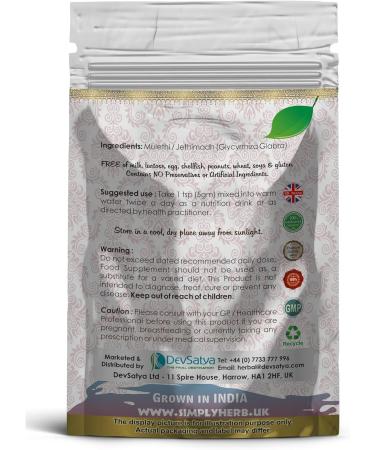 Liquorice Root Powder (100 Gram) 100.00 g (Pack of 1) - Buy Online on GoSupps.com