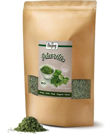 Biojoy ORGANIC Parsley (250 g) dried and rubbed without additives (Petroselinum crispum) - Buy Online on GoSupps.com
