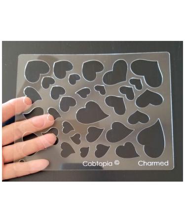 Cabtopia - Lapidary Jewelry Design Template StencilCharmed