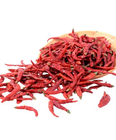 Yimi Whole Dried Chilies 5.3oz - Chinese Red Chili Pepper for Hot Chili Oil and Hotpot - Organic, Non-GMO, Gluten-Free - Perfect Halloween Gift - Buy Online on GoSupps.com
