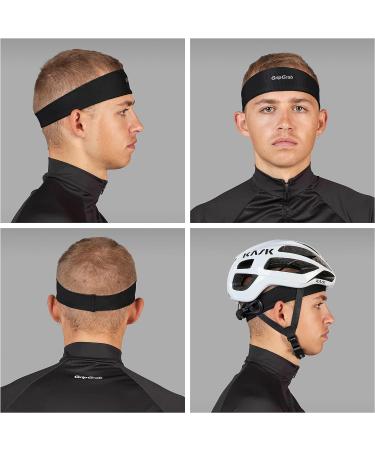 Grip Grave Bicycle Under Helmet Welding Tape - Lightweight Summer Cycling Headband Breathable & Protective Black - Buy Online on GoSupps.com
