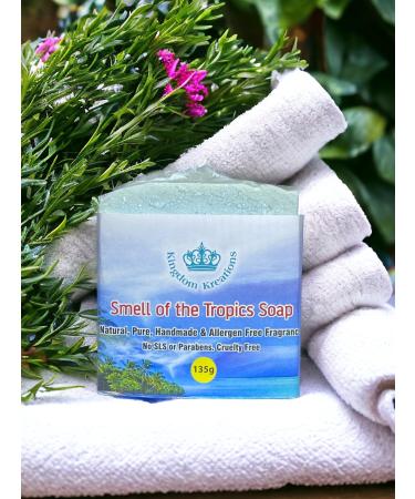 Natural Smell of The Tropics Soap - Allergen Free Fragrance