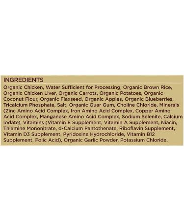 Castor & Pollux Organix Organic Wet Dog Food - Chicken & Brown Rice (12 Cans, 12.7 oz each) - Buy Online on GoSupps.com