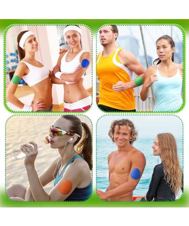 TrelaCo 50 Pcs Waterproof Adhesive Patches for Continuous Glucose Sensor | Breathable & Long-Lasting Patch Cover - Buy Online on GoSupps.com