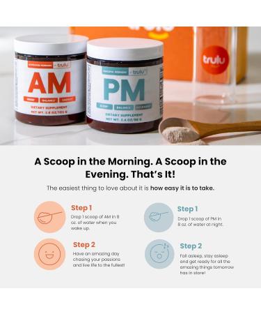 AMPM Nutrition: Energize Your Day & Sleep Better | Activated Morning + Peaceful Midnight - Energy Mood Gut Health Support - Buy Online on GoSupps.com
