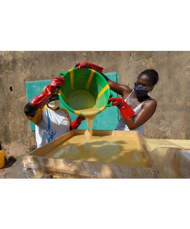 8 oz Raw African Shea Butter - Grade A, 100% Pure & Unrefined for Dry Skin - Moisturizing Body, Hair & Face - Buy Online on GoSupps.com