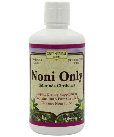 Only Natural Organic Noni Only, 32-Ounce