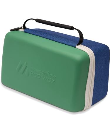 mountainFLOW eco-Wax Blue Square Kit - Eco-Friendly Ski + Snowboard Wax (Cool + Warm) with Wax Iron, Brush, Scraper - Buy Online on GoSupps.com