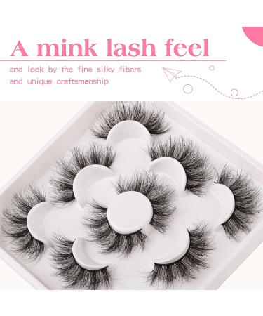 JIMIRE Flare Mink Lashes 10D Multi-dimensional Volume False Eyelashes - 5 Pairs - Buy Online on GoSupps.com