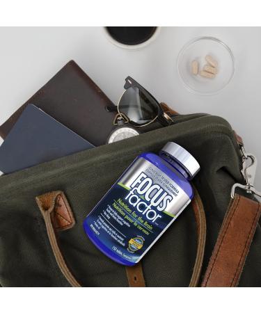 Focus Factor Brain Supplement & Complete Multivitamin (150 Count) with Zinc Magnesium Vitamins B6 B12 D Bacopa Monnieri & N-Acetyl Tyrosine to Support Cognitive Function & Brain Health - Buy Online on GoSupps.com