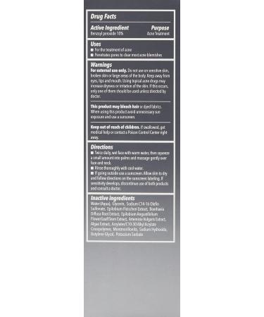 DCL Skincare B Prox Anti-Blemish Wash - 10% Benzoyl Peroxide Acne Treatment - 6.7 Fl Oz - Buy Online on GoSupps.com