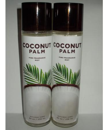 Bath & Body Works 2 Pack Coconut Palm Fine Fragrance Mist 8 Oz. - Buy Online on GoSupps.com