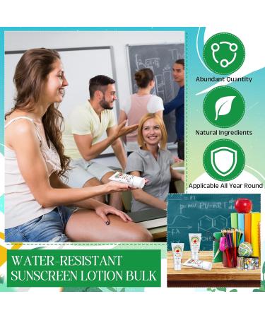 6 Pcs Teachers Day Gifts Travel Size Sunscreen Spf 30 Mini 1oz Travel Water Resistant Sunscreen Lotion Gifts for Teacher Teachers' Day - Buy Online on GoSupps.com