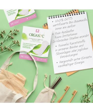 Buy 100% Organic Cotton Pocket Slip Inlays - 4 Packs of 24 (96 Total) | Eco-Friendly & Certified - Buy Online on GoSupps.com