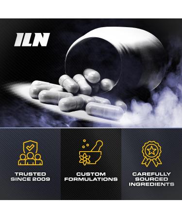 Acetyl L Carnitine Capsules - Double Pack - 240 Vegetarian Capsules - 2000mg x 60 Servings - Carnitine Plus 6 Added Nutrients - Buy Online on GoSupps.com