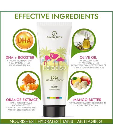 Paradiso 300X Bronzing Boost Lotion - Premium Tanning Solution for Radiant Skin | International Shipping Available - Buy Online on GoSupps.com