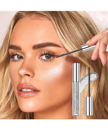  Gwtdtoad Glitter Mascara Lashes Mascara Waterproof Mascara Long-Lasting Mascara Sparkling Diamond Heart Mascara Quick-Drying Long-Lasting Curling Thick Shiny Mascara - Buy Online on GoSupps.com