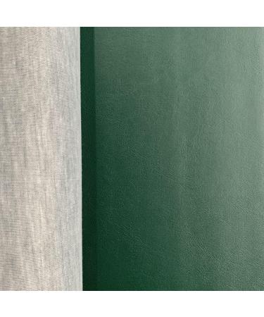 Miami Faux Leather Car Upholstery Vinyl Fabric FR 54" (Forest Green - Sample 10cm x 10cm) - Buy Online on GoSupps.com