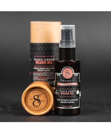 Suavecito Premium Blends Beard Oil - Black Amber Fragrance 1 Fl Oz/28g - Buy Online on GoSupps.com