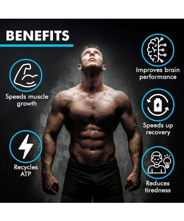 KP Creatine Monohydrate Gummies - Vegan Sugar-Free Blueberry Flavor for Strength Energy & Muscle Gain | 120 Count 5g per Serving - Buy Online on GoSupps.com