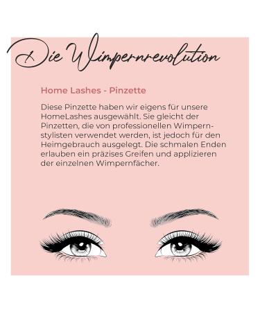 BeautyU Rose Gold Homelashes Tweezers | Professional Eyelash Extension Tool for Precision Home Use | Easy-to-Use Narrow End Design - Buy Online on GoSupps.com