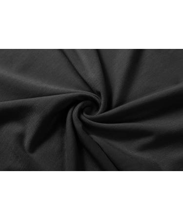 Herou Women's Long Sleeve Turtleneck Slim Fit Casual Active Top - Black, Medium - Buy Online on GoSupps.com