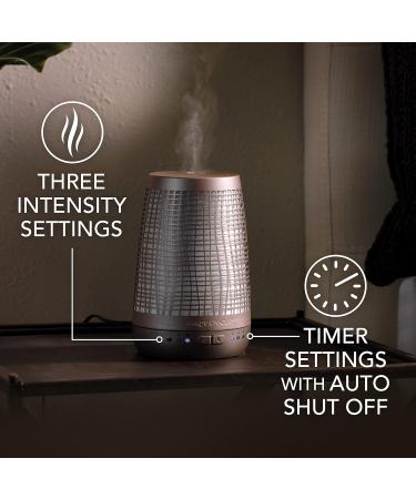 Yankee Candle Bronze Sleep Diffuser Starter Kit | Calm Night Electric Fragrance Refill | Up to 30 Nights | UK Plug - Buy Online on GoSupps.com