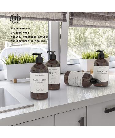 Muse Bath Apothecary Hand Ritual - Aromatic Hand Soap with Aloe, Eucalyptus, Lavender Essential Oils - 16 oz 2 Pack - Buy Online on GoSupps.com