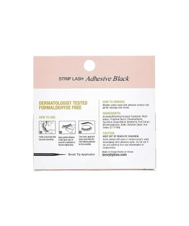 V Luxe by iEnvy Waterproof Strip Lash Adhesive Black - Latex-Free and Biotin Infused - Buy Online on GoSupps.com