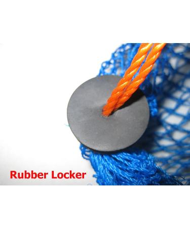 KUFA 1/4 Diameter x 100' Leaded Rope Combo - Float, Harness, Clipper, Bait Bag - Red/White - Buy Online on GoSupps.com