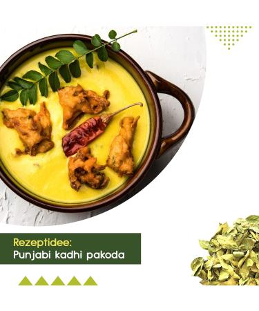 Organic Curry Leaves 50g - Dried Curry Leaves for Authentic Indian Ayurveda | Premium Quality | Omveda - Buy Online on GoSupps.com