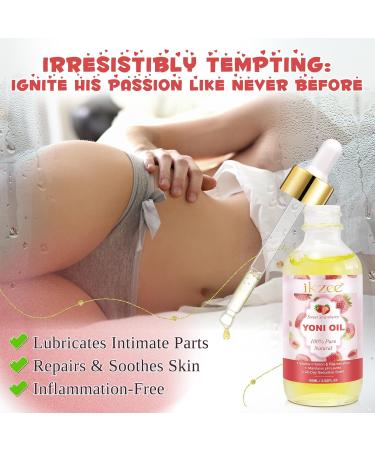 Organic Yoni Oil | 2-Pack Vaginal Moisturizer | Naturally Scented | pH Balance Restorer | Eliminates Odor & Tightens | 4.04oz - Buy Online on GoSupps.com