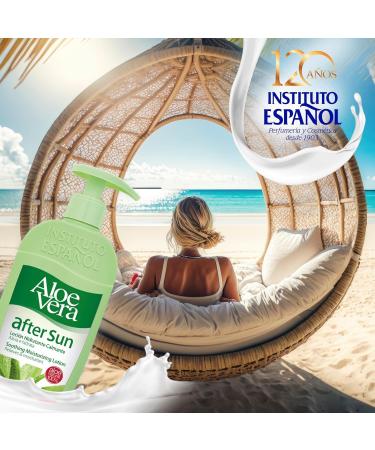 Instituto Espanol Spanish Aloe Vera After Sun Lotion 300 ml - Buy Online on GoSupps.com