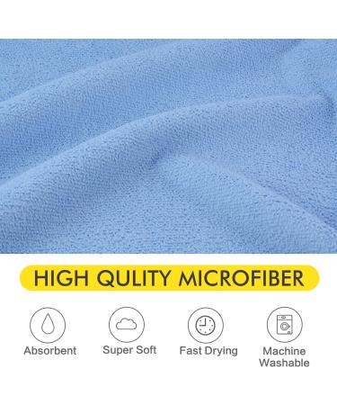Buy Kinhwa Extra Absorbent XXL Dog Towel - Quick-Drying Microfiber for Dogs & Cats - Washable Durable Light & Dark Blue (76cm x 127cm) - Buy Online on GoSupps.com