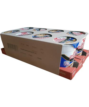 NISSIN Nissin Cup Noodle - Instant Japanese Shrimp Noodles (Pack of 8 x 63g)