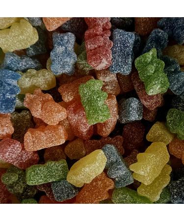 TAOS Fizzy Sour Bears Vegan Pick & Mix Sweets Kingsway 500g