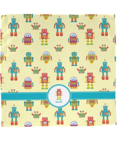 Personalized Robot Washcloth | Customizable Kids' Washcloths | YouCustomizeIt - Buy Online on GoSupps.com