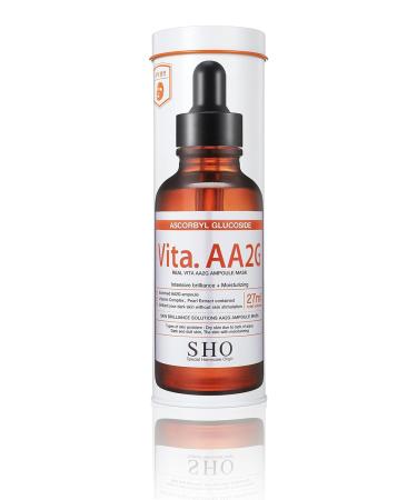 Radiance Boosting Vita AA2G Face Masks with Vitamin C & Brightening Ampoule - 50ml | International Shipping - Buy Online on GoSupps.com