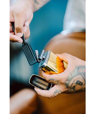 Supreme Trimmer Crunch Men's Foil Shaver STF602 - Waterproof Electric Razor for Short Hair & Stubble | 150-Minute Run Time | Ideal for Barber Use | Gold - Buy Online on GoSupps.com