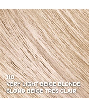 L Or al Paris Feria Multi-Faceted Shimmering Permanent Hair Dye 110 Very Light Beige Blonde Permanent Hair Color for Long Lasting Hair Dye with Bonding Complex Conditioner Pack of 1 - Buy Online on GoSupps.com