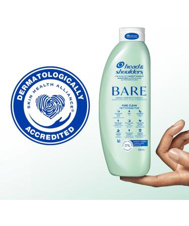 Head & Shoulders BARE Pure Clean Anti-Dandruff Shampoo Twin Pack 800 mL Total (400 mL Each) - Buy Online on GoSupps.com